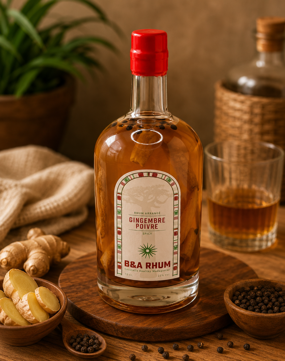 Rhum arrangé aux épices de Madagascar