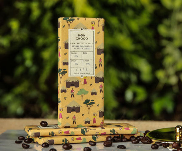 Tablette chocolat cru - Monchoco - 40 g