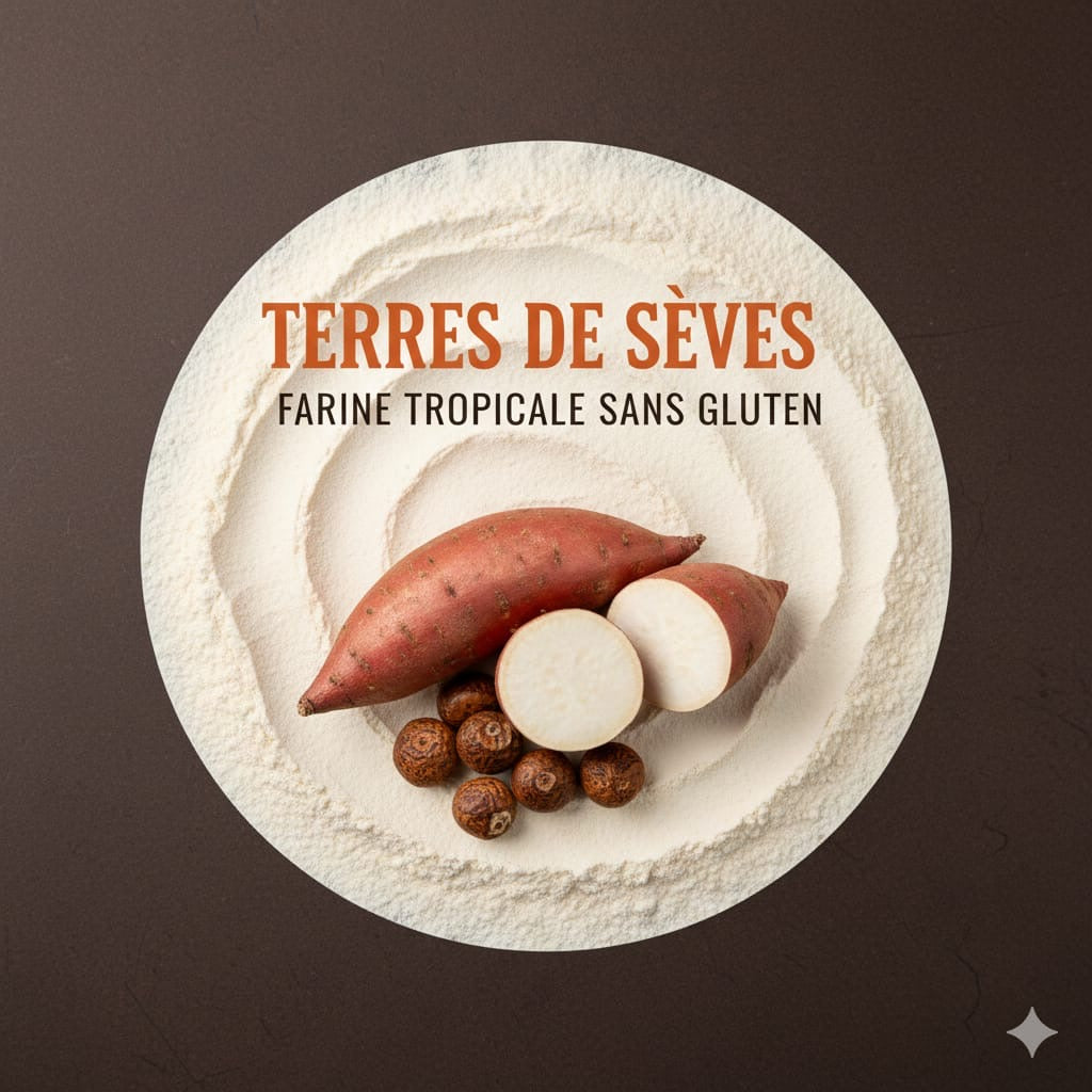 Farine de Souchet 200g – Terres de Sèves